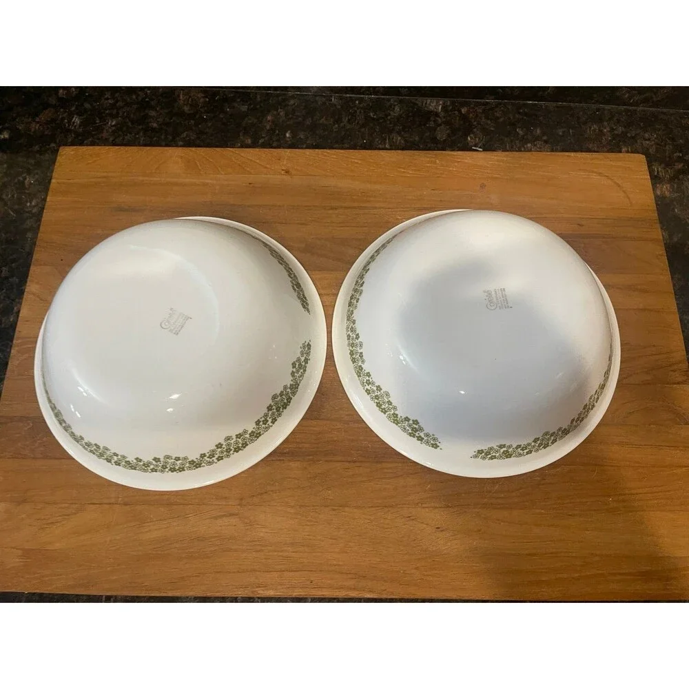 2 Corelle spring blossom vegetable serving bowls
